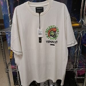 White Tenacity Graphic T-Shirt